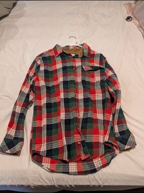 Legendary Whitetails Red Green Plaid Flannel Shirt